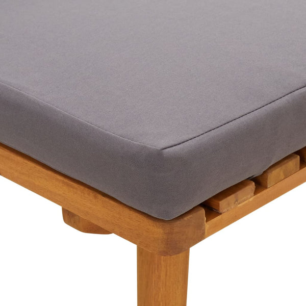 vidaXL Garden Daybed 200x65 cm Solid Acacia Wood