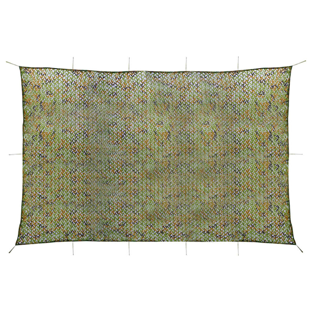 vidaXL Camouflage Net with Storage Bag 4x5 m Green