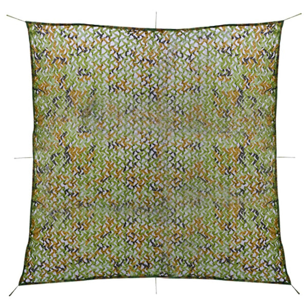 vidaXL Camouflage Net with Carry Bag 5x5 m Green