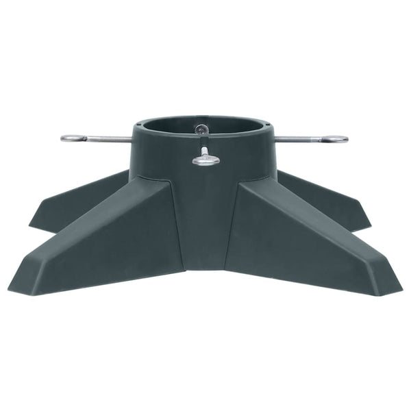 vidaXL Christmas Tree Stand Green 55.5x55.5x15 cm