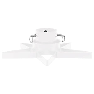 vidaXL Christmas Tree Stand White 47x47x13.5 cm