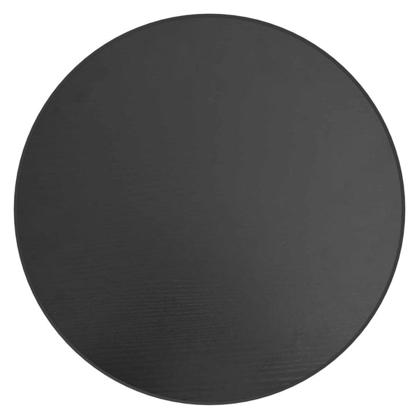 vidaXL Side Table Black Ø35 cm MDF