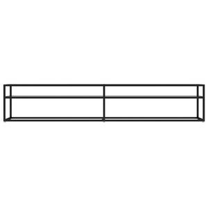TV-Schrank Transparent Hartglas 220 cm