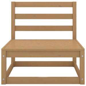 vidaXL 3-Piece Garden Lounge Set Honey Brown Solid Pine Wood