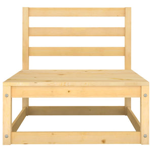 vidaXL 4-piece Solid Pine Garden Lounge Set