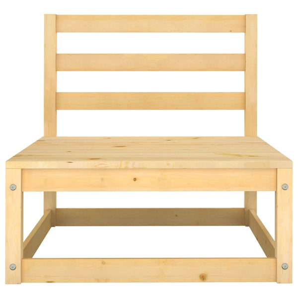 vidaXL 4-piece Solid Pine Garden Lounge Set