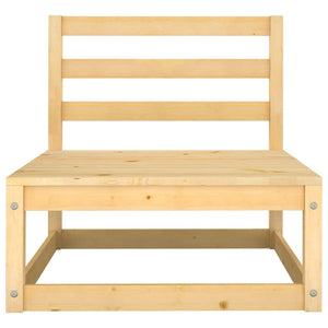vidaXL 4-piece Solid Pine Garden Lounge Set