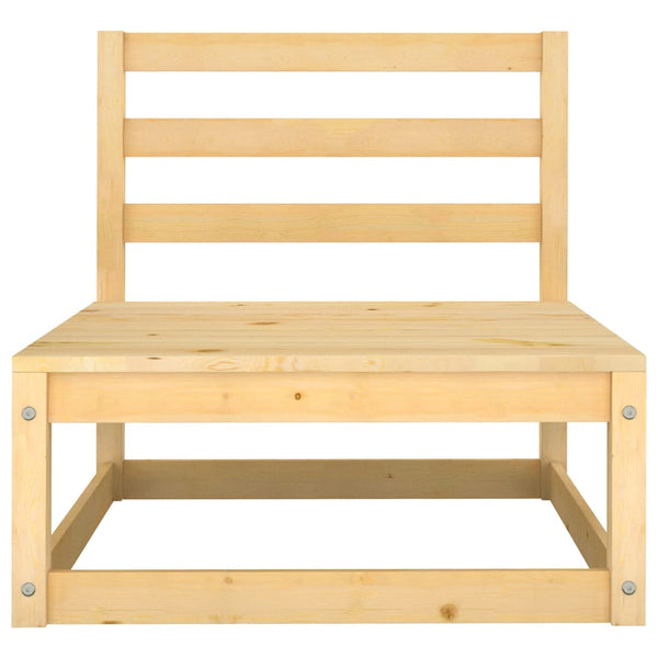 vidaXL 4-piece Solid Pine Garden Lounge Set