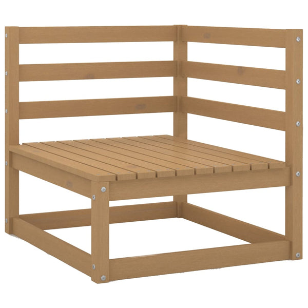 vidaXL 13-piece Garden Lounge Set Honey Brown Solid Pine Wood