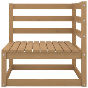 vidaXL 13-piece Garden Lounge Set Honey Brown Solid Pine Wood