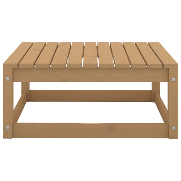 vidaXL 13-piece Garden Lounge Set Honey Brown Solid Pine Wood