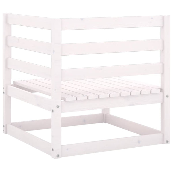 vidaXL 3-Piece Garden Lounge Set with Cushions Solid Pine Wood