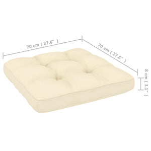 vidaXL 9-piece Garden Lounge Set with Cushions Honey Brown Solid Pine Wood