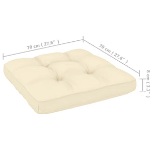 vidaXL 9-piece Garden Lounge Set with Cushions Honey Brown Solid Pine Wood