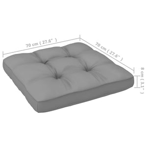 vidaXL 10-piece Garden Lounge Set with Cushions Solid Pine Wood