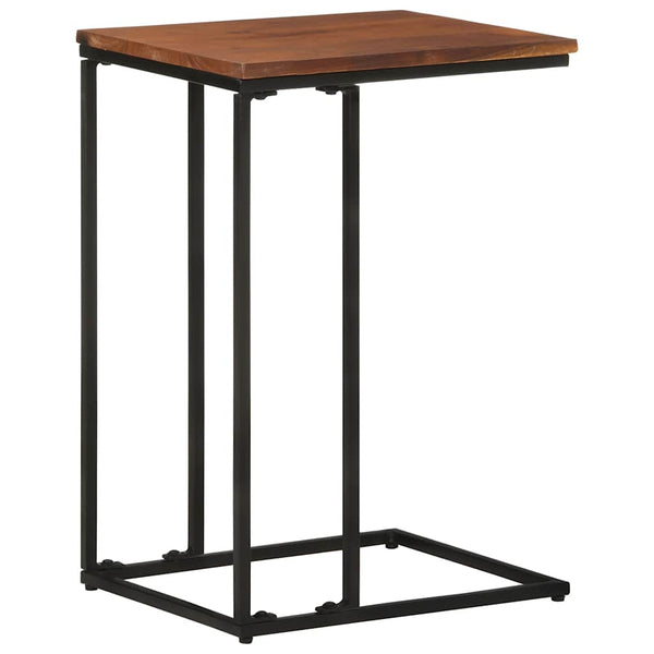 vidaXL Side Table 35x45x65 cm Solid Acacia Wood