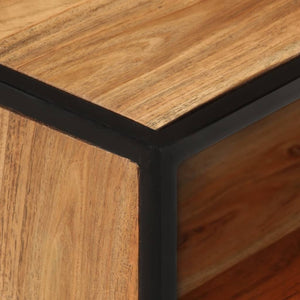 vidaXL Bedside Cabinet 40x30x50 cm Solid Acacia Wood