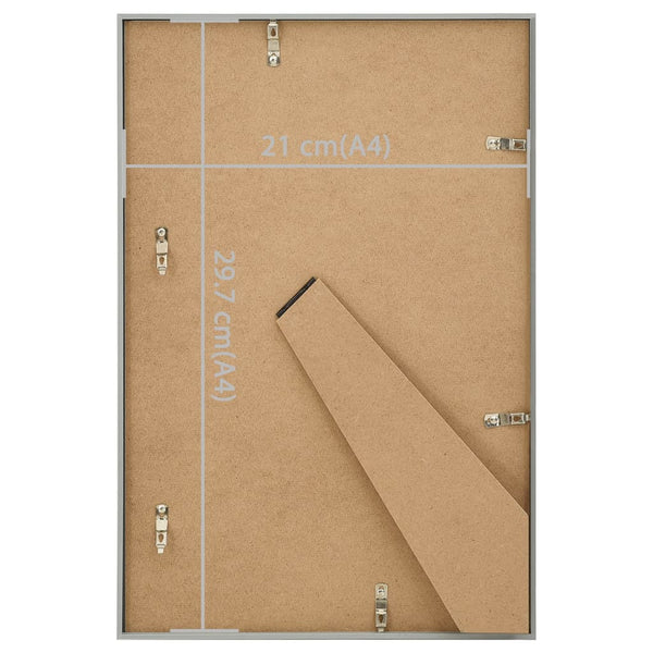 Bilderrahmen Collage 3er Set Silber 21x29,7 cm