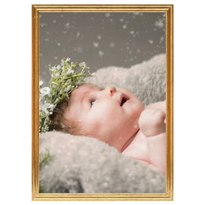 vidaXL Photo Frame Collage 5 pcs. for Table Golden 15x21 cm MDF