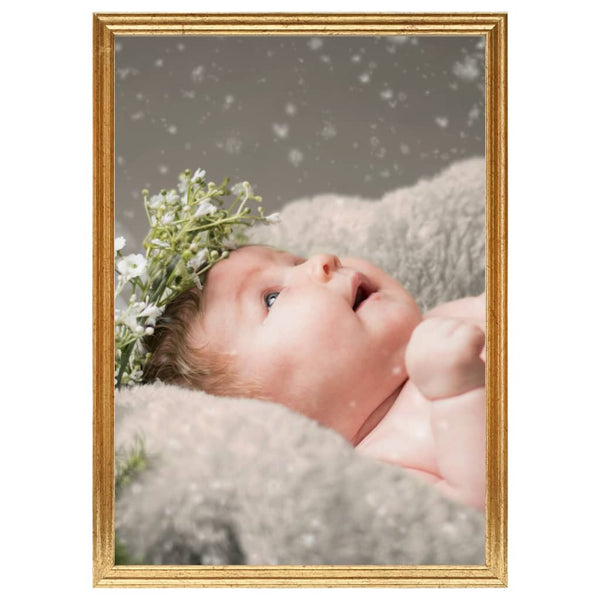 vidaXL Photo Frame Collage 5 pcs. for Table Golden 15x21 cm MDF