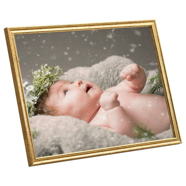 vidaXL Photo Frame Collage 5 pcs. for Table Golden 15x21 cm MDF