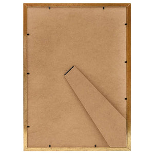 vidaXL Photo Frame Collage 5 pcs. for Table Golden 15x21 cm MDF