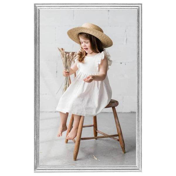 vidaXL Photo Frame Collage 3 pcs. for Table Silver 10x15 cm MDF