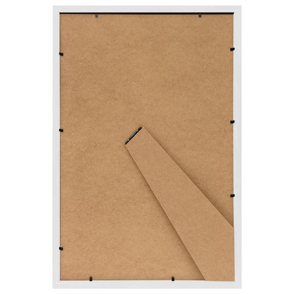 vidaXL Photo Frame Collage 3 pcs. for Table White 21x29.7 cm MDF