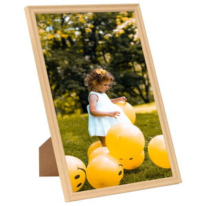 vidaXL Photo Frame Collage 5 pcs. for Wall Table Light Oak 70x90 cm