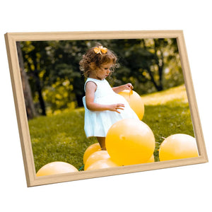 vidaXL Photo Frame Collage 5 pcs. for Wall Table Light Oak 70x90 cm