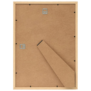 vidaXL Photo Frame Collage 5 pcs. for Wall Table Light Oak 70x90 cm