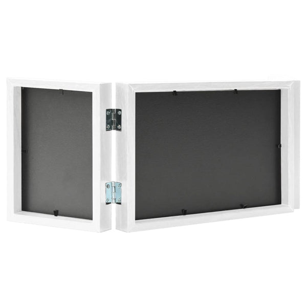 vidaXL Triple Photo Frame Collage White 28x18 cm+2x(13x18 cm)