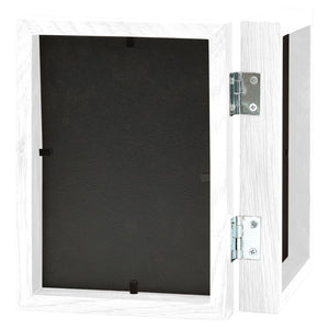 vidaXL Double Photo Frame Collage White 2x(13x18 cm)