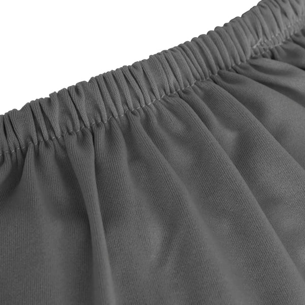 vidaXL Stretch Sofa Slipcover Anthracite Polyester Jersey