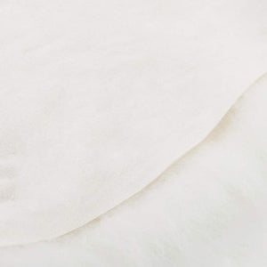 Creme Isländische Schafspelz Sitzauflage 70x110 cm