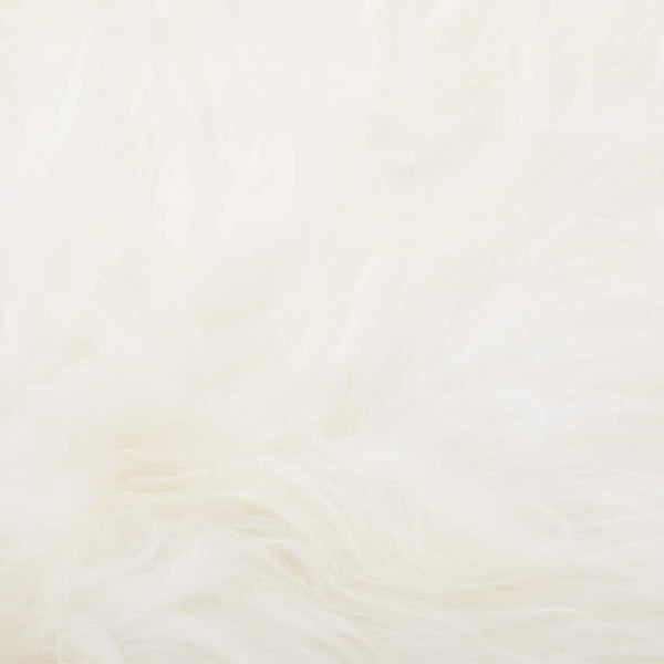 Creme Isländische Schafspelz Sitzauflage 70x110 cm