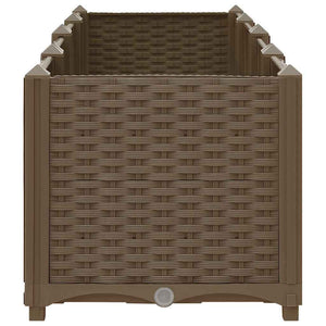 vidaXL Raised Garden Bed 160 x 40 x 38 cm Polypropylene