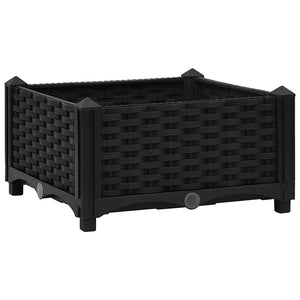 vidaXL Raised Garden Bed 40x40x23 cm Polypropylene
