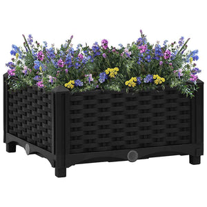 vidaXL Raised Garden Bed 40x40x23 cm Polypropylene