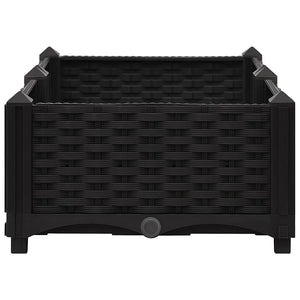 vidaXL Raised Garden Bed 80x40x23 cm Polypropylene