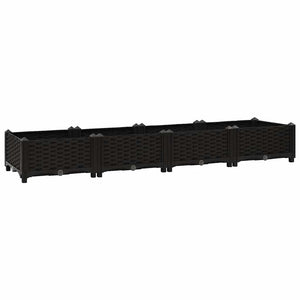 vidaXL Raised Garden Bed 160x40x23 cm Polypropylene