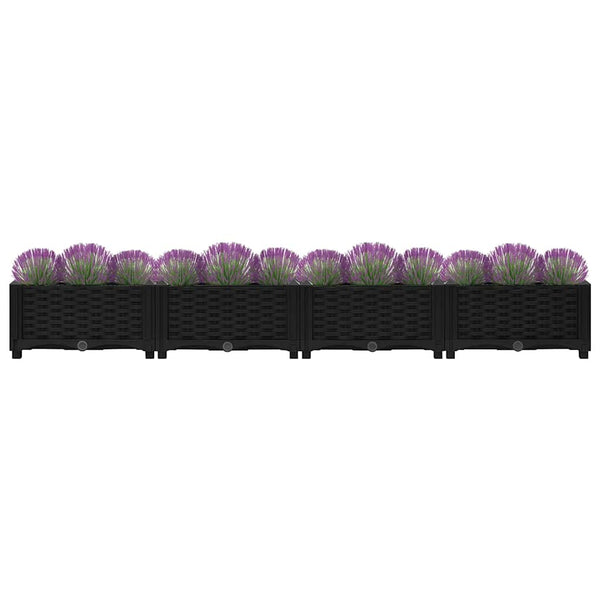 vidaXL Raised Garden Bed 160x40x23 cm Polypropylene