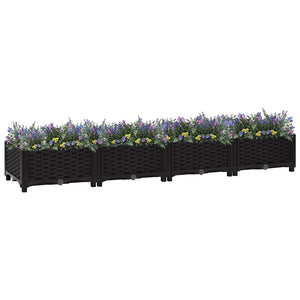 vidaXL Raised Garden Bed 160x40x23 cm Polypropylene