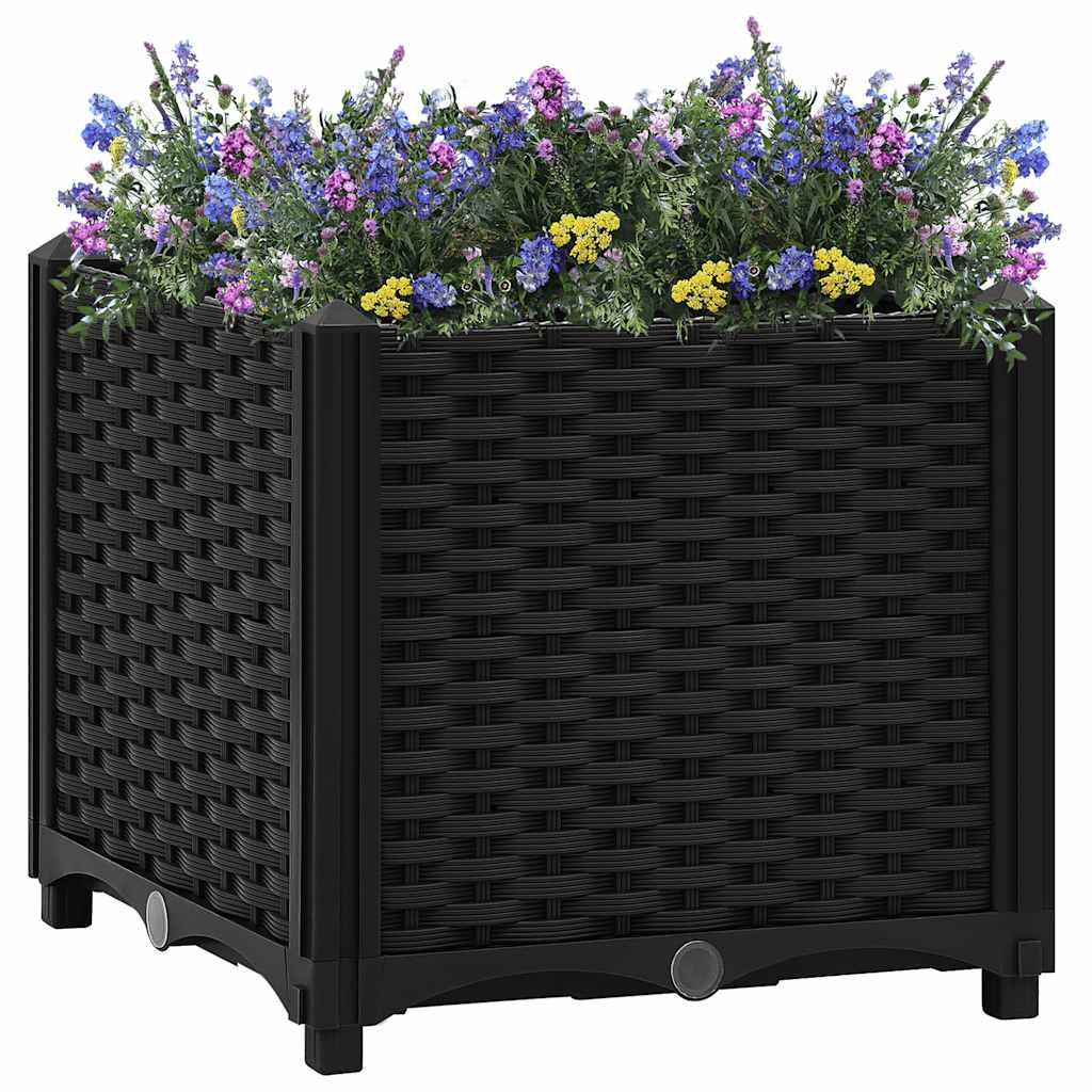 vidaXL Raised Garden Bed 40 x 40 x 38 cm Polypropylene