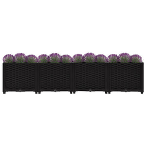 vidaXL Raised Garden Bed 160x40x38 cm Polypropylene