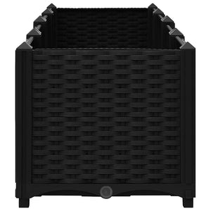 vidaXL Raised Garden Bed 160x40x38 cm Polypropylene