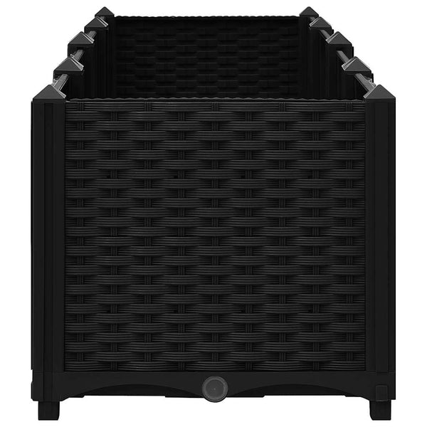vidaXL Raised Garden Bed 160x40x38 cm Polypropylene