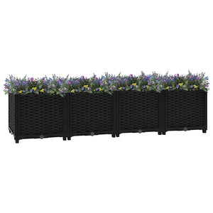 vidaXL Raised Garden Bed 160x40x38 cm Polypropylene