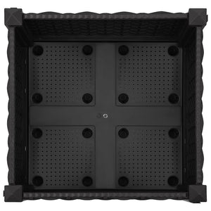 vidaXL Raised Garden Bed 40x40x71 cm Polypropylene