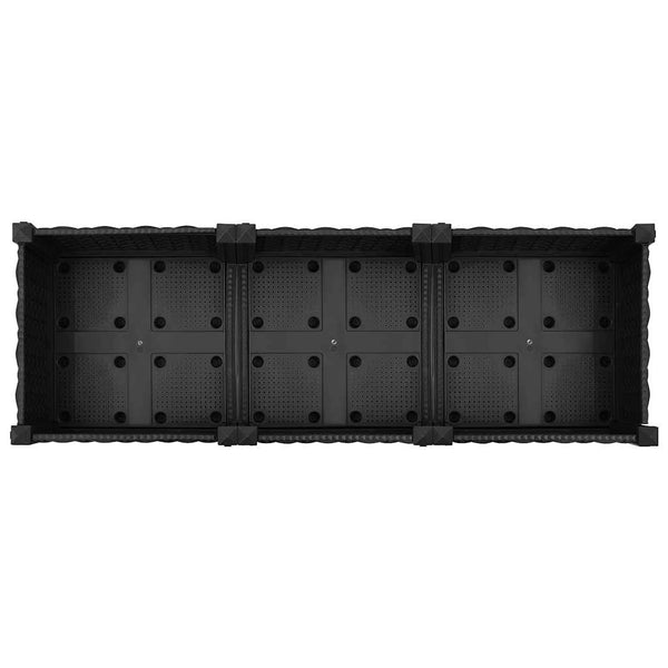 vidaXL Raised Garden Bed 120x40x71 cm Polypropylene